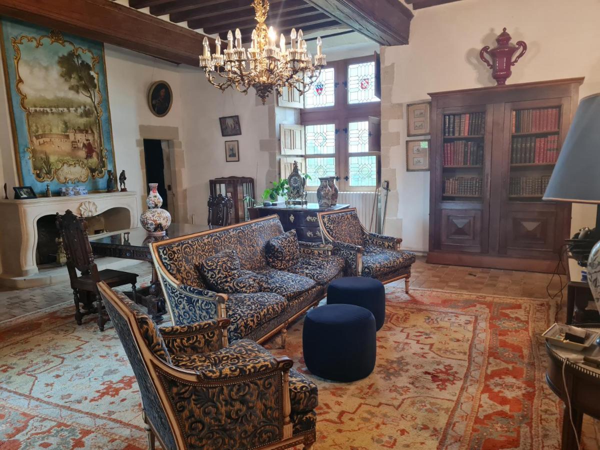 Manoir De La Beuneche - Location Du Manoir Entier Roeze-sur-Sarthe Eksteriør bilde